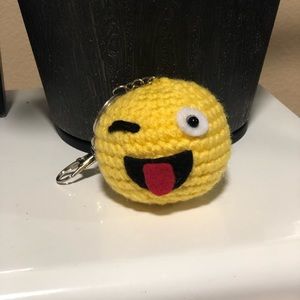 Keychain happy face 😋🤪😀